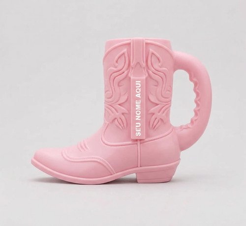 Caneca Porta Lata Bota Country Festa Barretos 2026 Preto